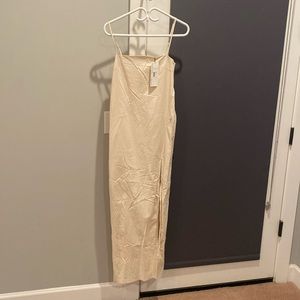 Women’s dress.  Beige, new with tags.